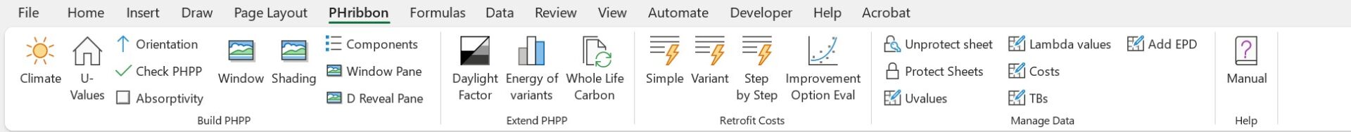 PHribbon v7.05