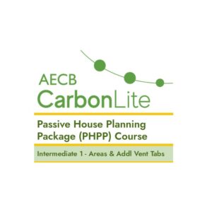 Passive House Planning Package Training - Intermediate 1